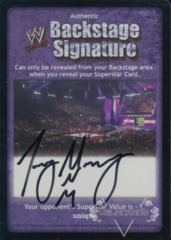 WWE Backstage Signature - Joey Mercury